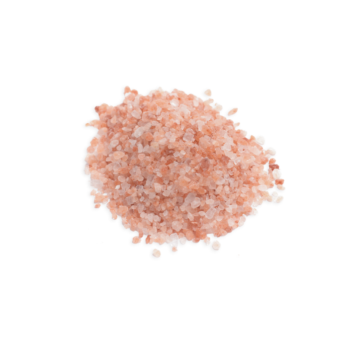 a pile of pink Himalayan salt
