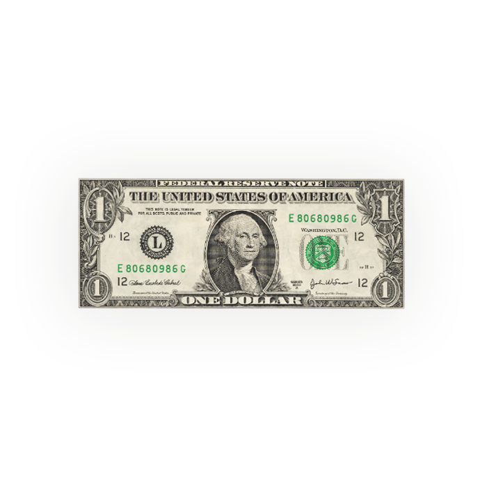united states one dollar bill