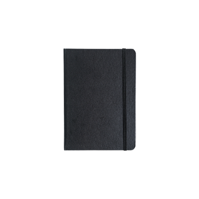 black notebook for journaling