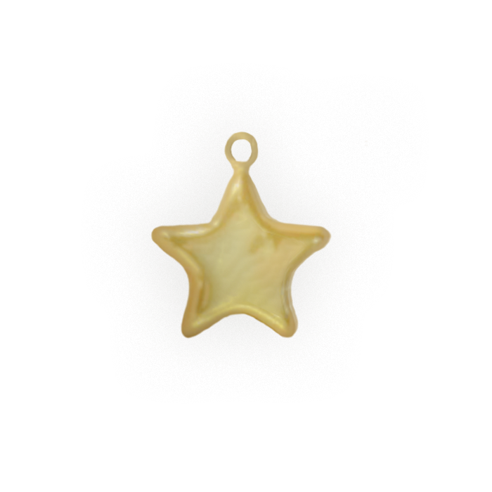 gold star charm