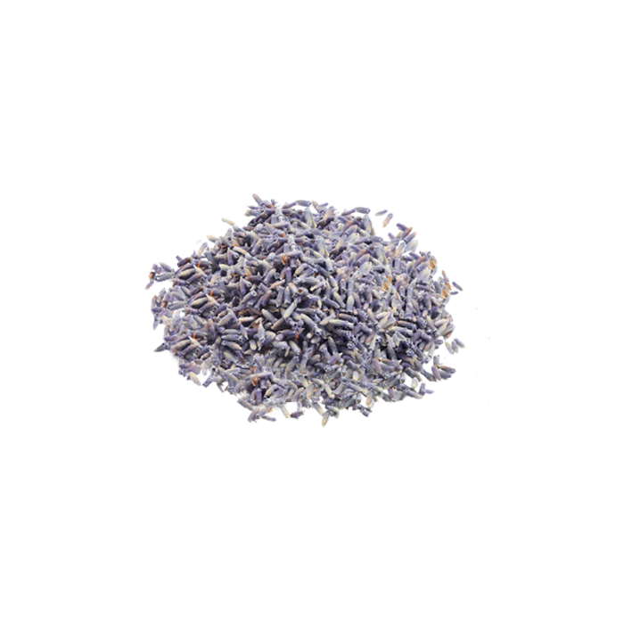 a small pile of dried lavender buds