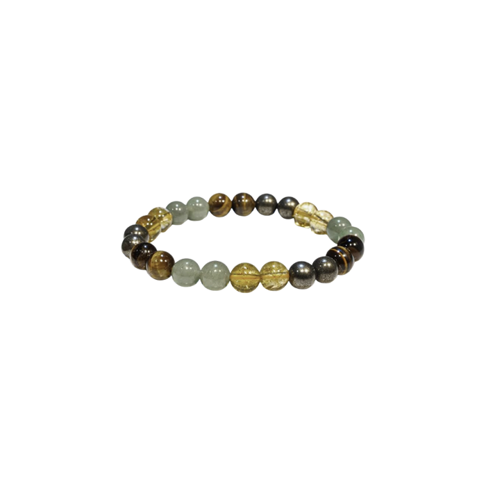 a bracelet made of stones known for attracting money