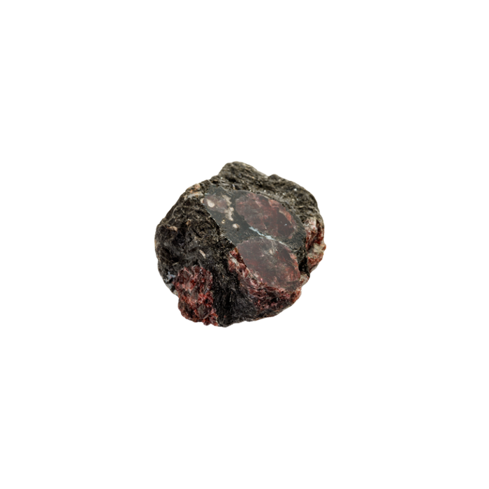 a single piece of genuine natural garnet