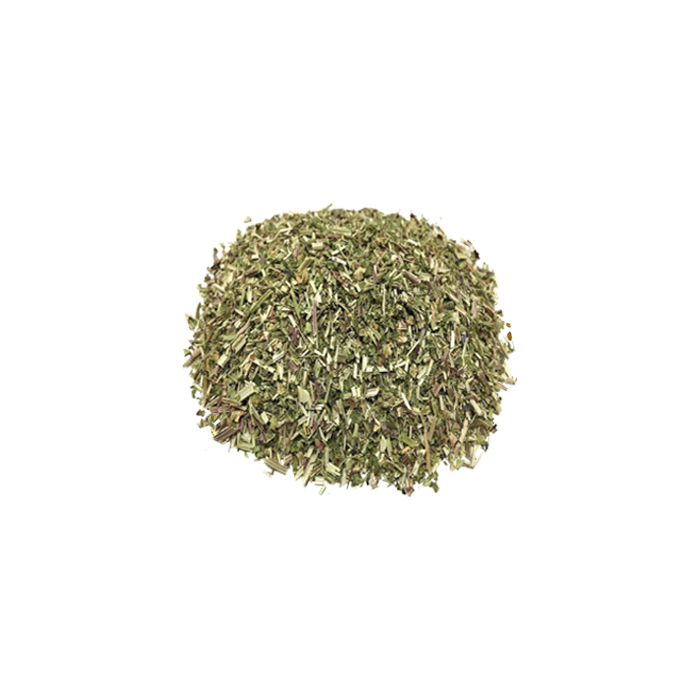 a small mount of dried skullcap herb