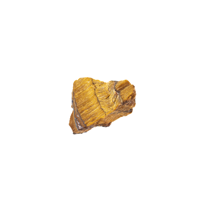 one raw unpolished tiger's eye stone