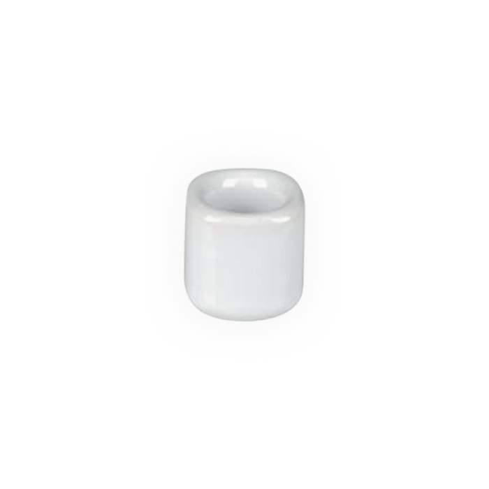 white mini candle holder