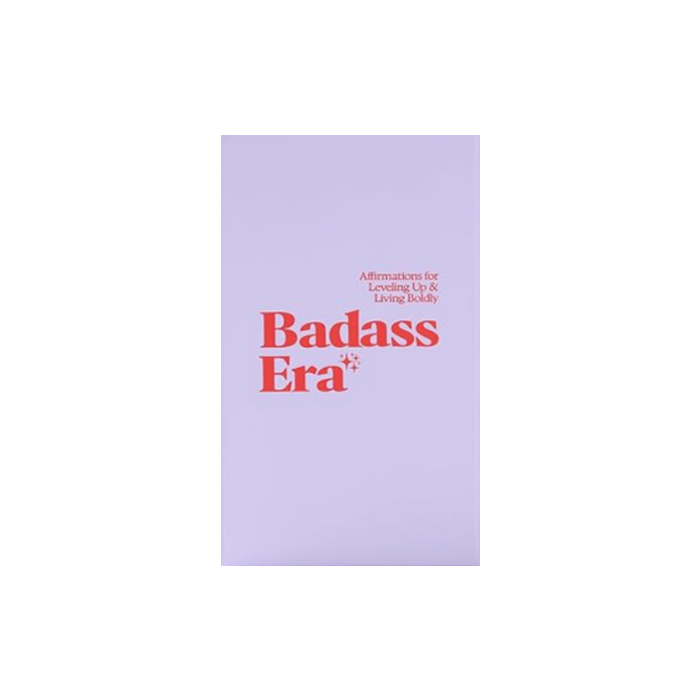 top cover of Badass Era Affirmation Cards