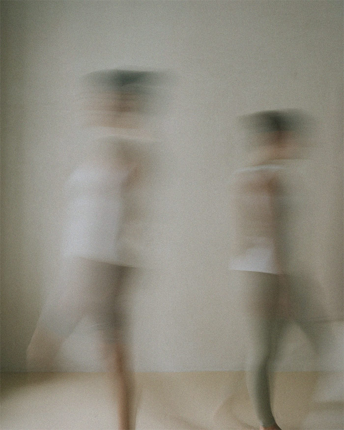 negative energy separates in a blur form after a personal energy cleanse