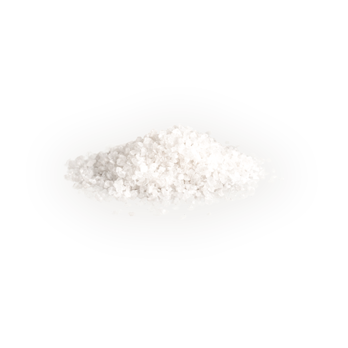 a small pile of sea salt
